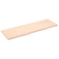 vidaXL Encimera de baño madera maciza sin tratar 180x60x(2-4) cm vidaXL Encimera de baño madera maciza sin tratar 180x60x(2-4) cm