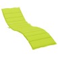 vidaXL Cojín de tumbona de tela Oxford verde claro 200x60x3 cm vidaXL Cojín de tumbona de tela Oxford verde claro 200x60x3 cm