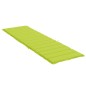 vidaXL Cojín de tumbona de tela Oxford verde claro 200x60x3 cm vidaXL Cojín de tumbona de tela Oxford verde claro 200x60x3 cm
