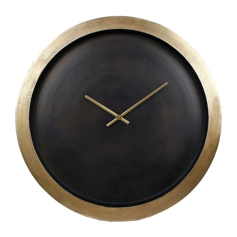 Gifts Amsterdam Reloj de pared Avigon aluminio dorado y negro 55 cm Gifts Amsterdam Reloj de pared Avigon aluminio dorado y negro 55 cm