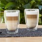 HI Juego de vasos para café macchiato 2 unidades transparente 400 ml HI Juego de vasos para café macchiato 2 unidades transparente 400 ml