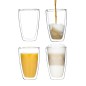 HI Juego de vasos para café macchiato 2 unidades transparente 400 ml HI Juego de vasos para café macchiato 2 unidades transparente 400 ml