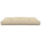 vidaXL Cojín para sofá de palets de tela beige 120x80x12 cm vidaXL Cojín para sofá de palets de tela beige 120x80x12 cm
