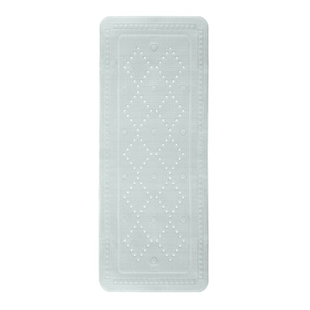 Kleine Wolke Alfombrilla de seguridad para baño Arosa gris 36x92 cm