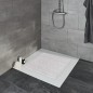 Kleine Wolke Alfombrilla de seguridad para baño Arosa gris 55x55 cm Kleine Wolke Alfombrilla de seguridad para baño Arosa gris 55x55 cm