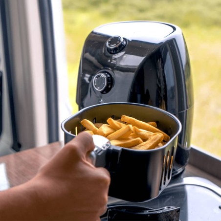 Mestic Freidora de aire caliente MA-100 1,5 L negra
