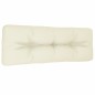 vidaXL Cojín para sofá de palets tela crema 120x40x12 cm vidaXL Cojín para sofá de palets tela crema 120x40x12 cm