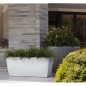 Capi Jardinera rectangular Arc Granite marfil 90x35x40 cm Capi Jardinera rectangular Arc Granite marfil 90x35x40 cm