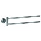 Kleine Wolke Toallero flexible Allegra cromado