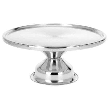 Excellent Houseware Platos para tartas acero inoxidable 33 cm