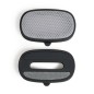 Livoo Plancha de vapor vertical compacta negro y blanco Livoo Plancha de vapor vertical compacta negro y blanco