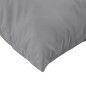 vidaXL Cojines decorativos 4 uds tela gris 50x50 cm