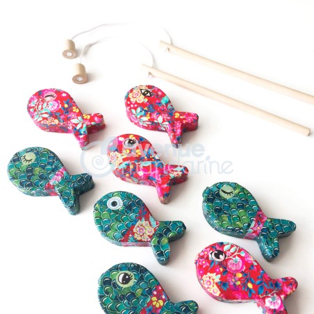 Avenue Mandarine Caja de creatividad Decopatch Fishing Game