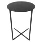 Lesli Living Mesa auxiliar Xavi negro 35x60 cm Lesli Living Mesa auxiliar Xavi negro 35x60 cm