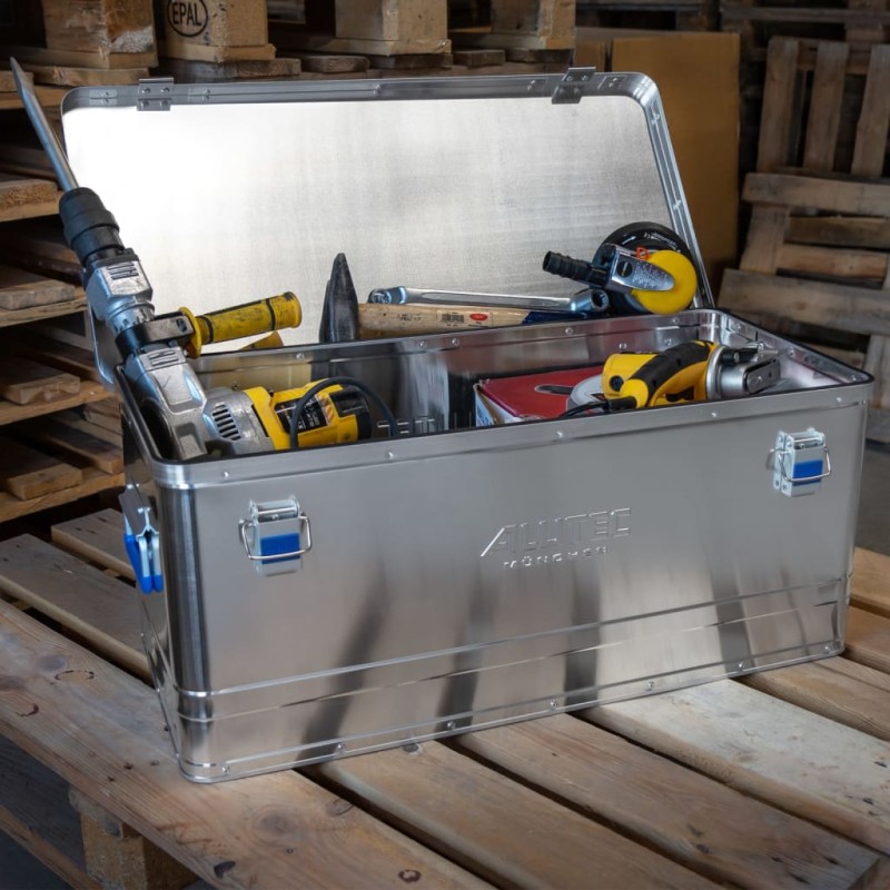 ALUTEC Caja de almacenaje de aluminio BASIC 80 L ALUTEC Caja de almacenaje de aluminio BASIC 80 L