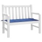 vidaXL Cojín de banco de jardín tela Oxford azul 120x50x3 cm vidaXL Cojín de banco de jardín tela Oxford azul 120x50x3 cm
