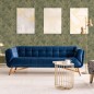 DUTCH WALLCOVERINGS Papel pintado Joelle verde y dorado DUTCH WALLCOVERINGS Papel pintado Joelle verde y dorado