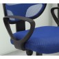 Rousseau Silla de oficina Hippa de poliéster azul Rousseau Silla de oficina Hippa de poliéster azul