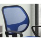 Rousseau Silla de oficina Hippa de poliéster azul Rousseau Silla de oficina Hippa de poliéster azul