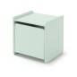 Vipack Mesita de noche Kiddy con puerta madera verde menta