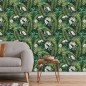 DUTCH WALLCOVERINGS Papel pintado Eden negro y verde oscuro DUTCH WALLCOVERINGS Papel pintado Eden negro y verde oscuro