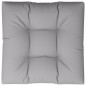 vidaXL Cojín para sofá de palets de tela gris 80x80x12 cm vidaXL Cojín para sofá de palets de tela gris 80x80x12 cm