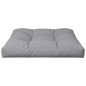 vidaXL Cojín para sofá de palets de tela gris 80x80x12 cm vidaXL Cojín para sofá de palets de tela gris 80x80x12 cm