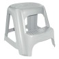 Curver Taburete de 2 peldaños gris Curver Taburete de 2 peldaños gris
