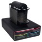 Exacompta Set de cajones para escritorio Black Office 3 cajones negro