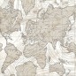Noordwand Papel pintado Friends&Coffee The World Map metálico y beige Noordwand Papel pintado Friends&Coffee The World Map metálico y beige