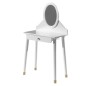 Vipack Mesa tocador para niños Billy con espejo madera blanco Vipack Mesa tocador para niños Billy con espejo madera blanco
