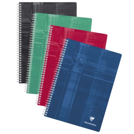 Clairefontaine Cuadernos con espiral A4 90 hojas cuadrícula 5x5mm 5uds