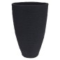 ProGarden Flower Pot Ribbed 60 cm Anthracite ProGarden Flower Pot Ribbed 60 cm Anthracite