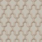 DUTCH WALLCOVERINGS Papel pintado Geometric dorado y verde