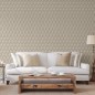 DUTCH WALLCOVERINGS Papel pintado Geometric dorado y verde