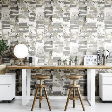 Noordwand Papel pintado Friends&Coffee Industrial Weathered