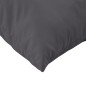 vidaXL Cojines decorativos 4 uds tela gris antracita 60x60 cm vidaXL Cojines decorativos 4 uds tela gris antracita 60x60 cm