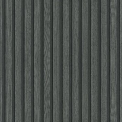 Noordwand Papel pintado Botanica Wooden Slats negro y gris