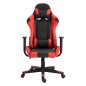 Rousseau Silla de gaming Eric de cuero sintético rojo Rousseau Silla de gaming Eric de cuero sintético rojo