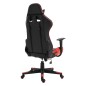 Rousseau Silla de gaming Eric de cuero sintético rojo Rousseau Silla de gaming Eric de cuero sintético rojo