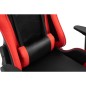 Rousseau Silla de gaming Eric de cuero sintético rojo Rousseau Silla de gaming Eric de cuero sintético rojo