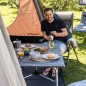 Travellife Silla reclinable Barletta Comfort gris oscuro L Travellife Silla reclinable Barletta Comfort gris oscuro L