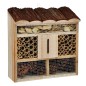 HI Caseta para insectos madera natural 30x9,5x30 cm HI Caseta para insectos madera natural 30x9,5x30 cm