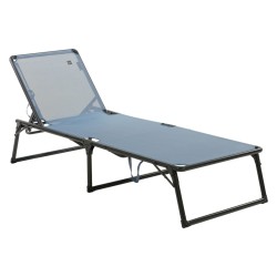 Travellife Tumbona de camping Como azul cielo