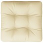 vidaXL Cojín para sofá de palets tela crema 60x60x12 cm vidaXL Cojín para sofá de palets tela crema 60x60x12 cm