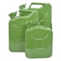 Carpoint Bidón de gasolina 20 L metal verde Carpoint Bidón de gasolina 20 L metal verde