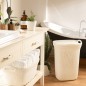 Curver Cesto de ropa sucia Knit 40L blanco crema Curver Cesto de ropa sucia Knit 40L blanco crema