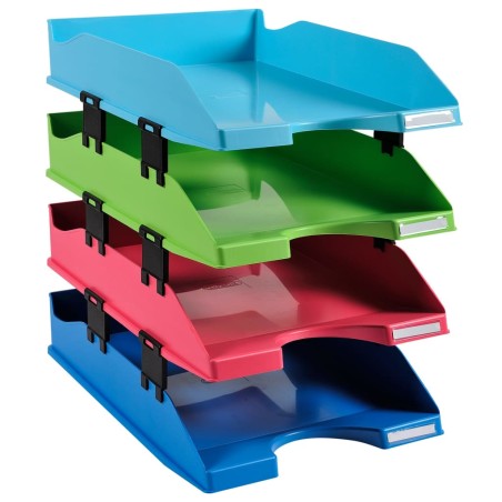 Exacompta Set de bandejas para cartas 1928 Climate Neutral multicolor