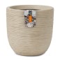 Capi Macetero Waste Rib beige terrazo 43x41 cm Capi Macetero Waste Rib beige terrazo 43x41 cm
