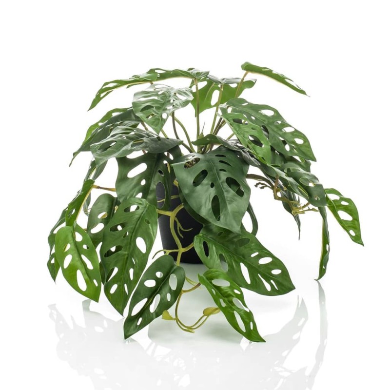 Emerald Arbusto artificial de Monstera Monkey en maceta 55 cm Emerald Arbusto artificial de Monstera Monkey en maceta 55 cm